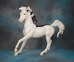 Lot 10 - Extreme Splash Pearly Pinto Ethereal With Blue Eyes