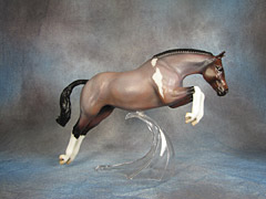Lot 15 - Bay Roan Pinto on the Newsworthy mold (#714)